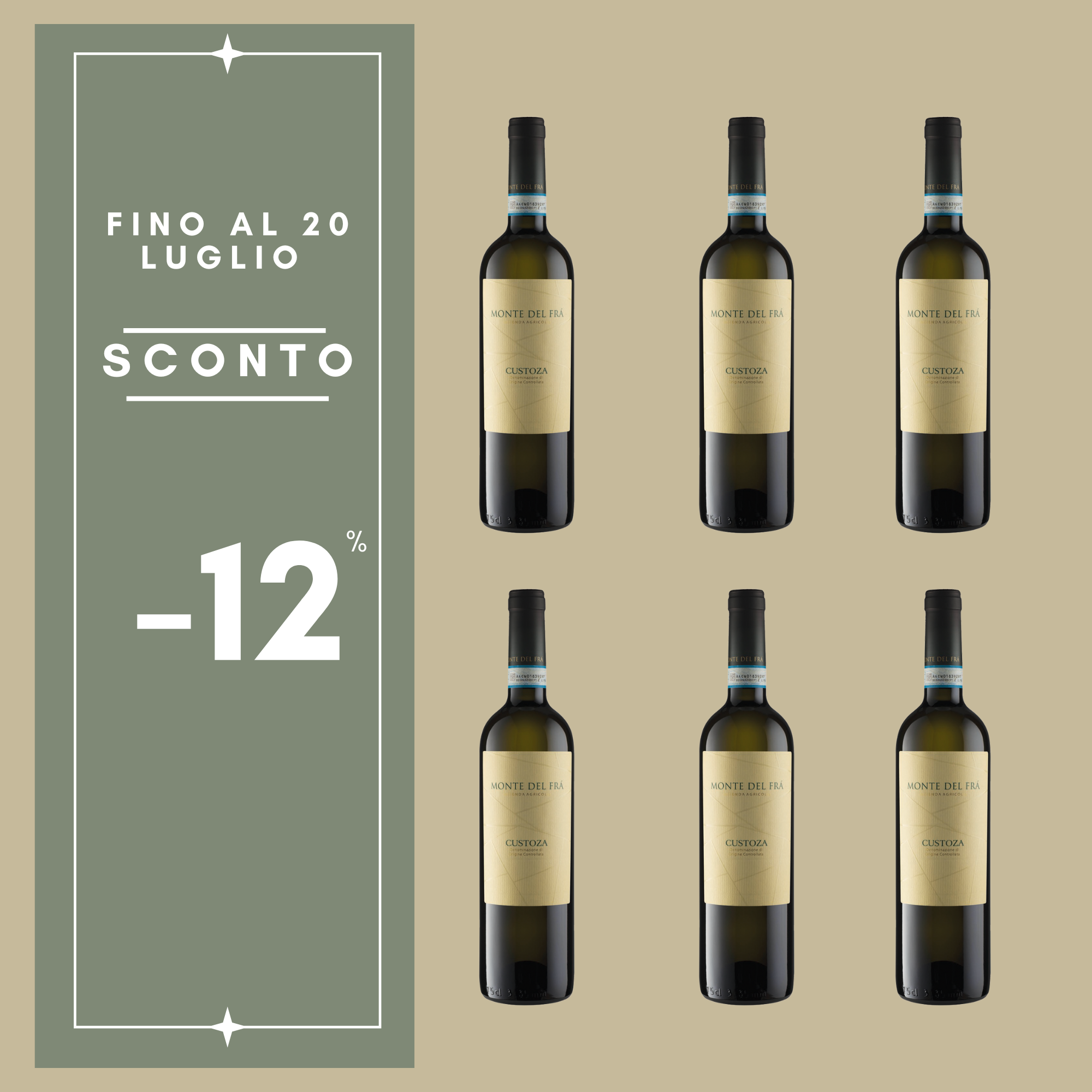 CASSA DI CUSTOZA DOC 2024 - 6 bottiglie