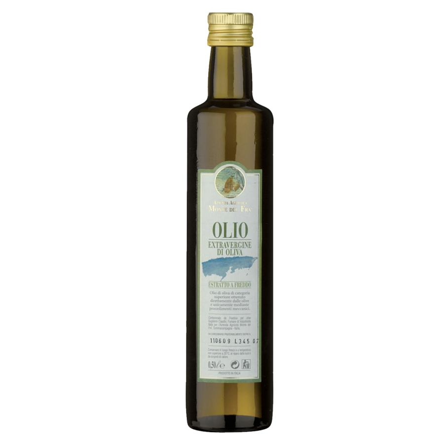 olio extra vergine di oliva monte del fra
