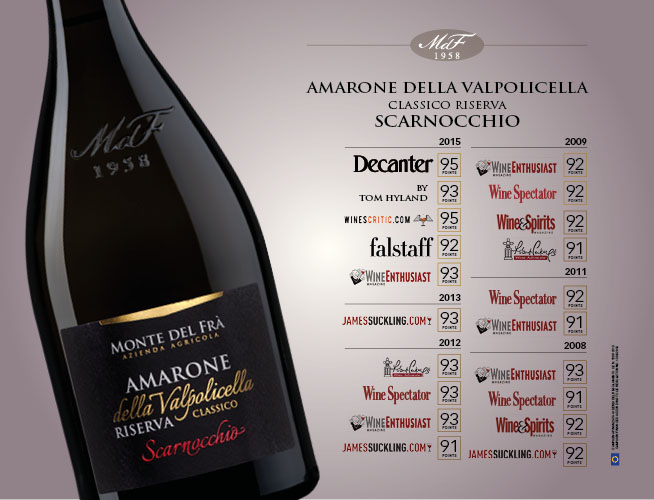 AMARONE DELLA VALPOLICELLA CLASSICO RISERVA DOCG - SCARNOCCHIO 2013 - immagine 2